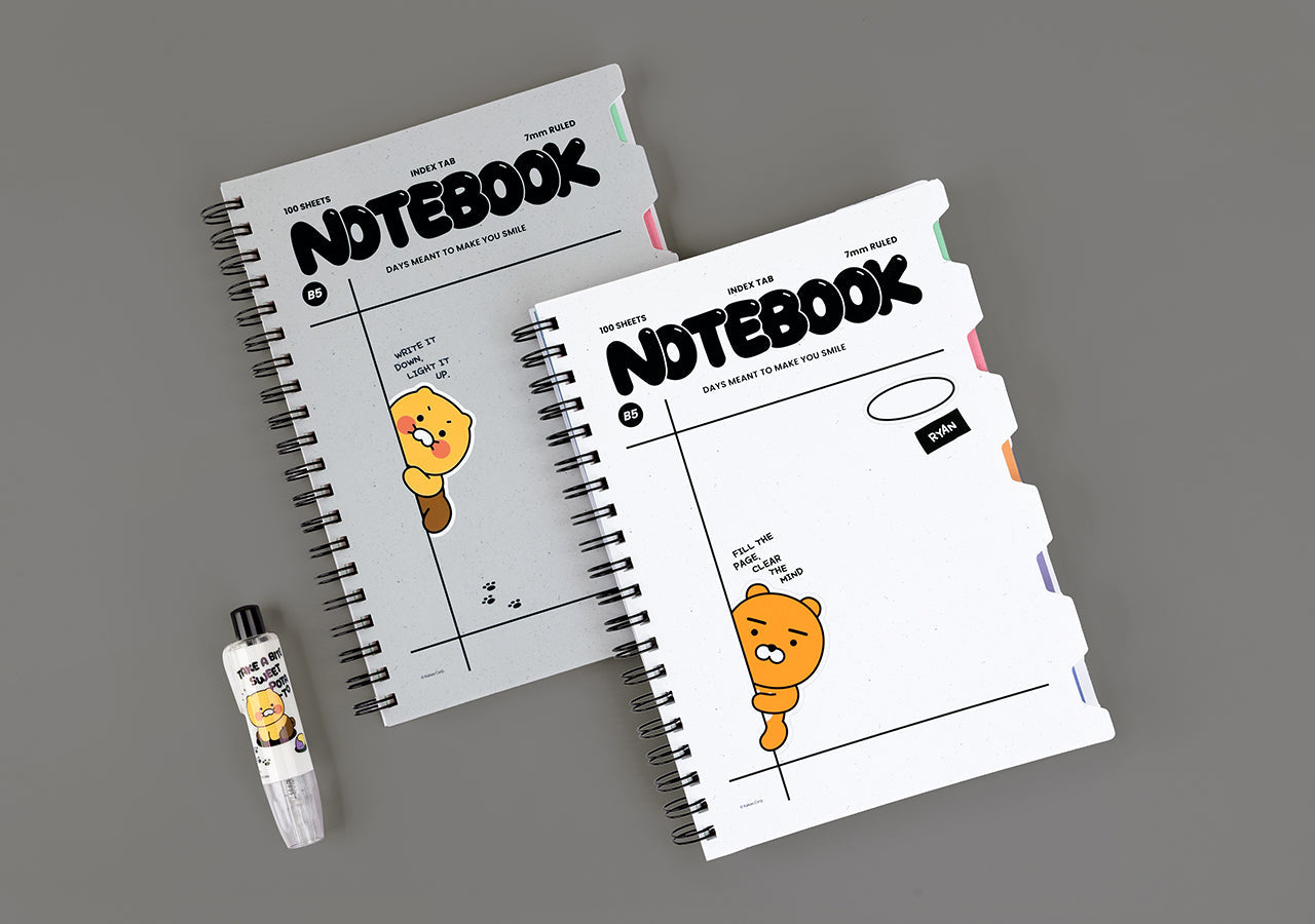 PP Notebook Chunsik Stationery - Authentic Kakao Friends from Korea | Koolseoul
