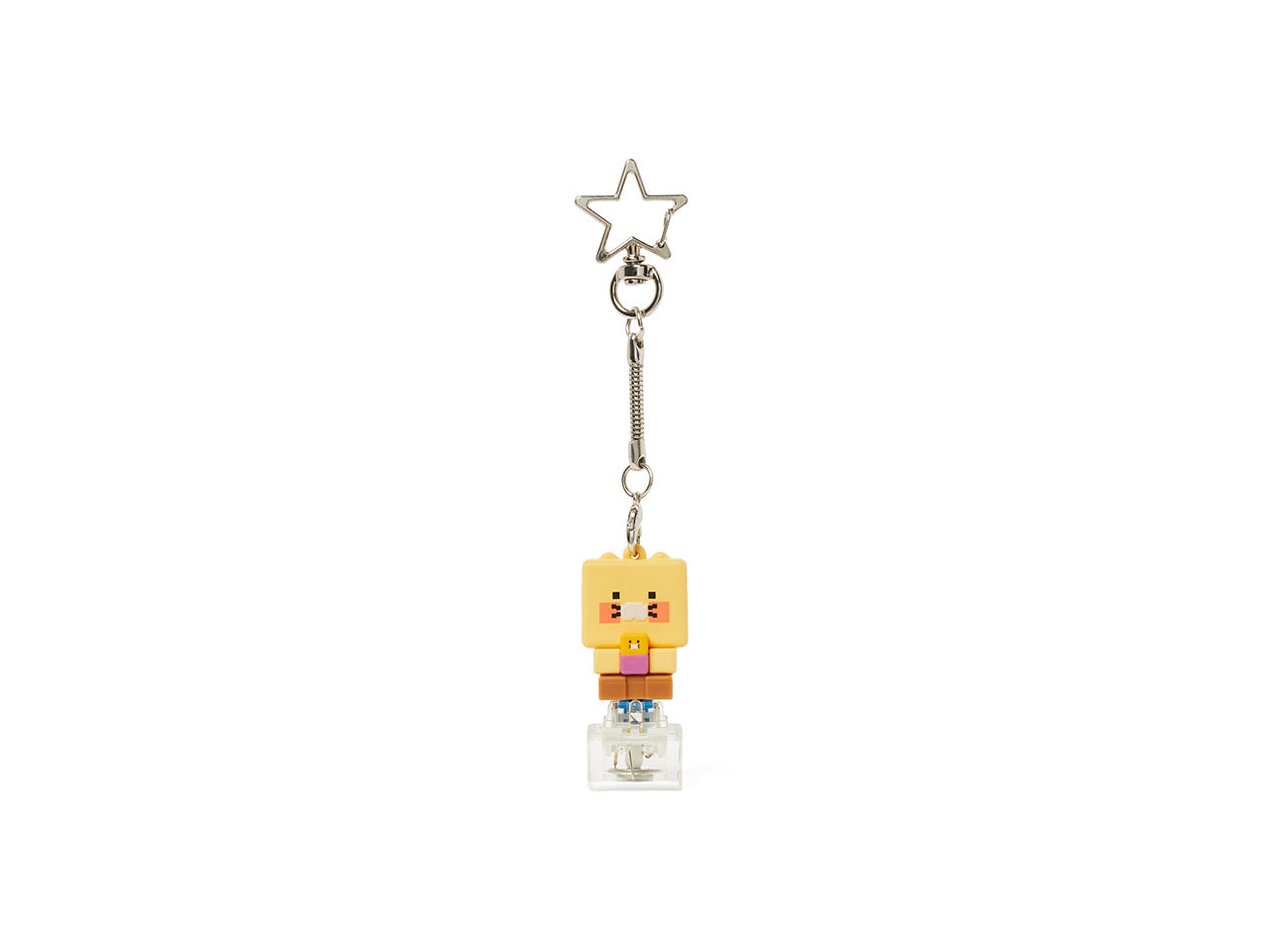 LED Cap Figurine Keychain Chunsik - Official Kakao Friends merchandise | Koolseoul
