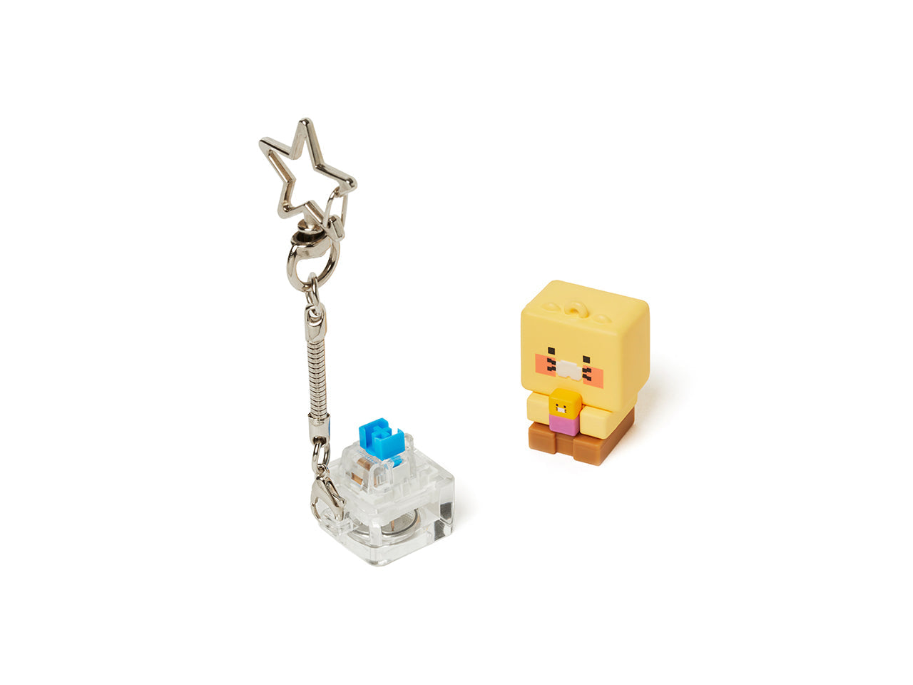 LED Cap Figurine Keychain Chunsik - Official Kakao Friends merchandise | Koolseoul