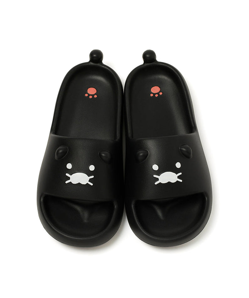 Black Slippers Women Chunsik - Official Kakao Friends merchandise | Koolseoul