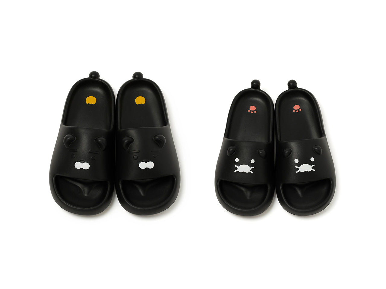 Black Slippers Women Chunsik - Korean kawaii Kakao Friends | Koolseoul