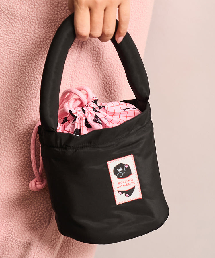 Black Pouch Chunsik - Official Kakao Friends merchandise | Koolseoul