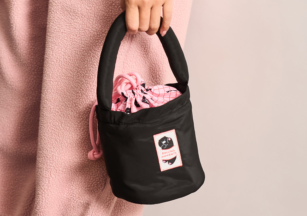 Black Pouch Chunsik - Official Kakao Friends merchandise | Koolseoul