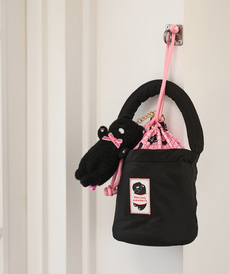 Black Pouch Chunsik - Korean kawaii Kakao Friends | Koolseoul