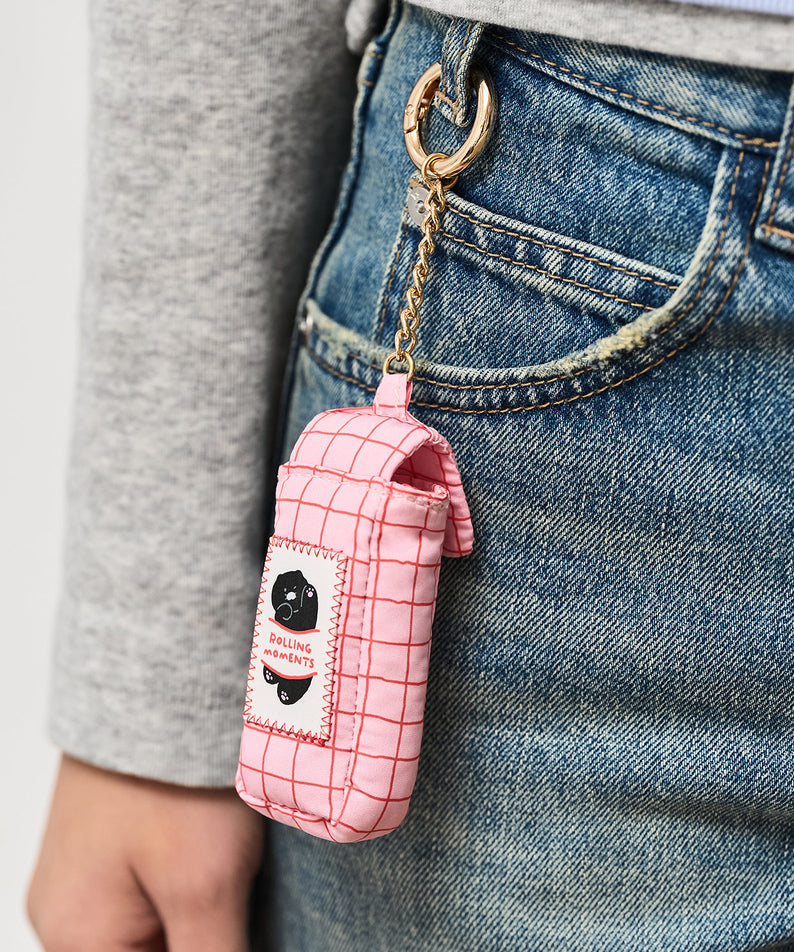Black Baume Levres Keychain Chunsik - Korean kawaii Kakao Friends | Koolseoul