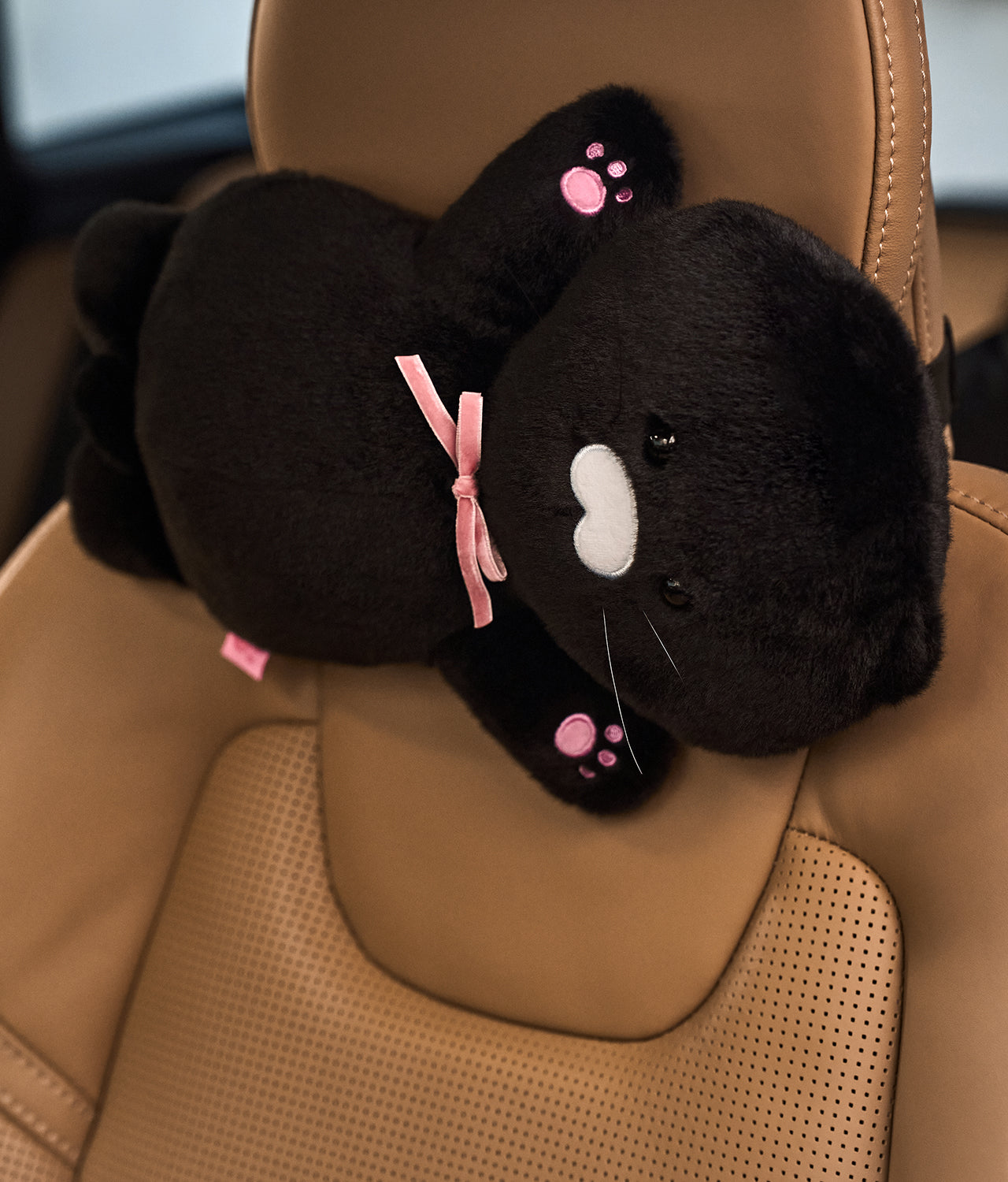 Black Car Cushion Chunsik - Authentic Kakao Friends from Korea | Koolseoul