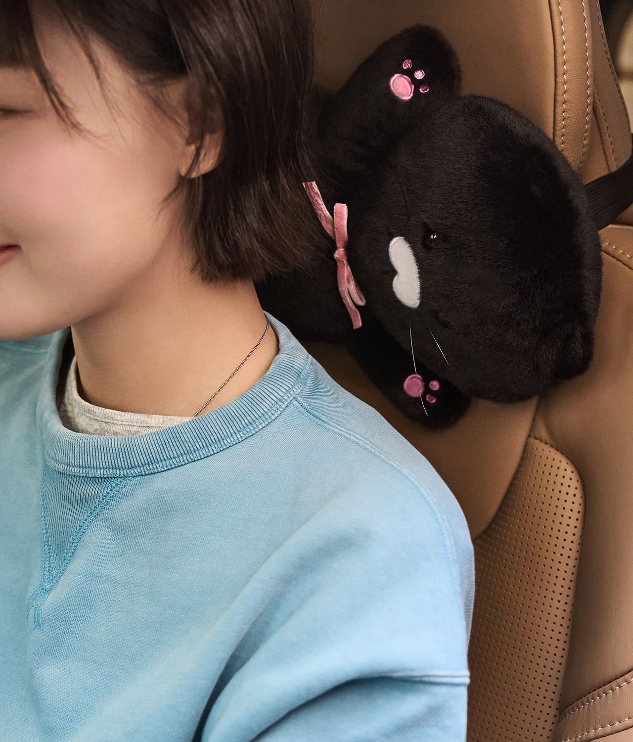 Black Car Cushion Chunsik - Korean kawaii Kakao Friends | Koolseoul