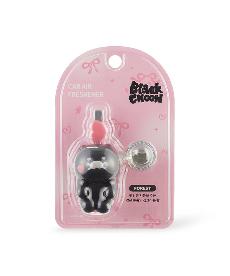 Black Car Air Freshener Black Chunsik - Authentic Kakao Friends from Korea | Koolseoul
