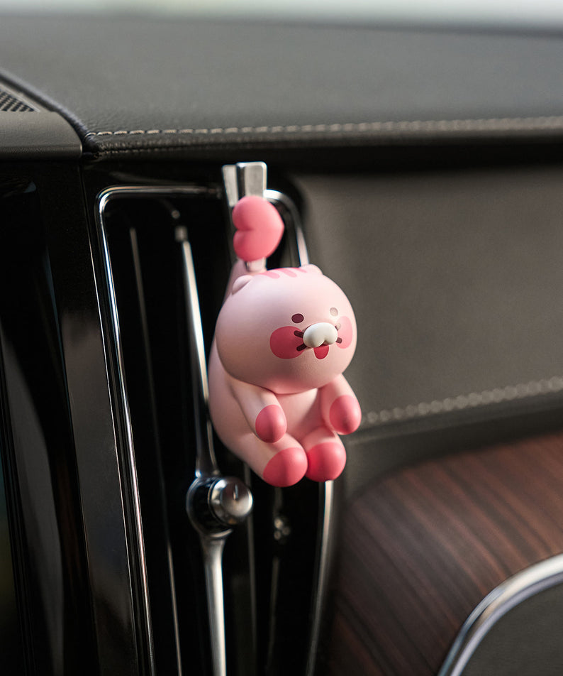 Black Car Air Freshener Rose Chunsik - Korean kawaii Kakao Friends | Koolseoul
