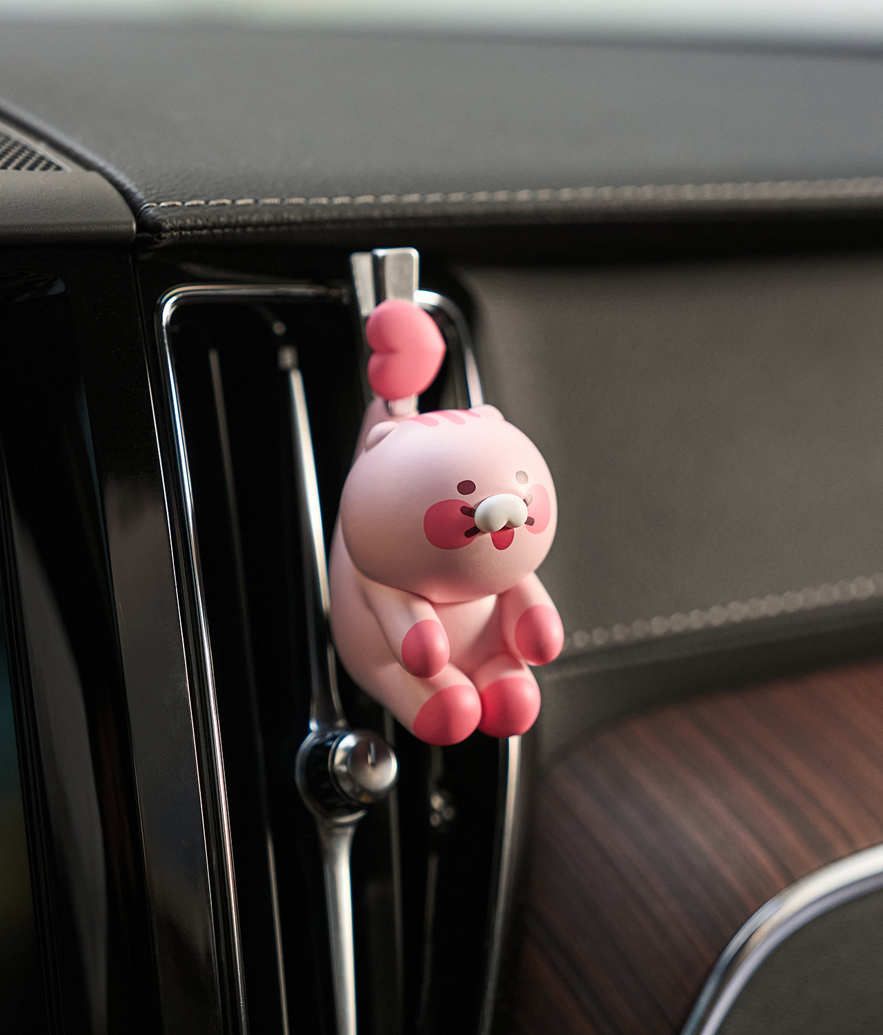 Black Car Air Freshener Rose Chunsik - Korean kawaii Kakao Friends | Koolseoul