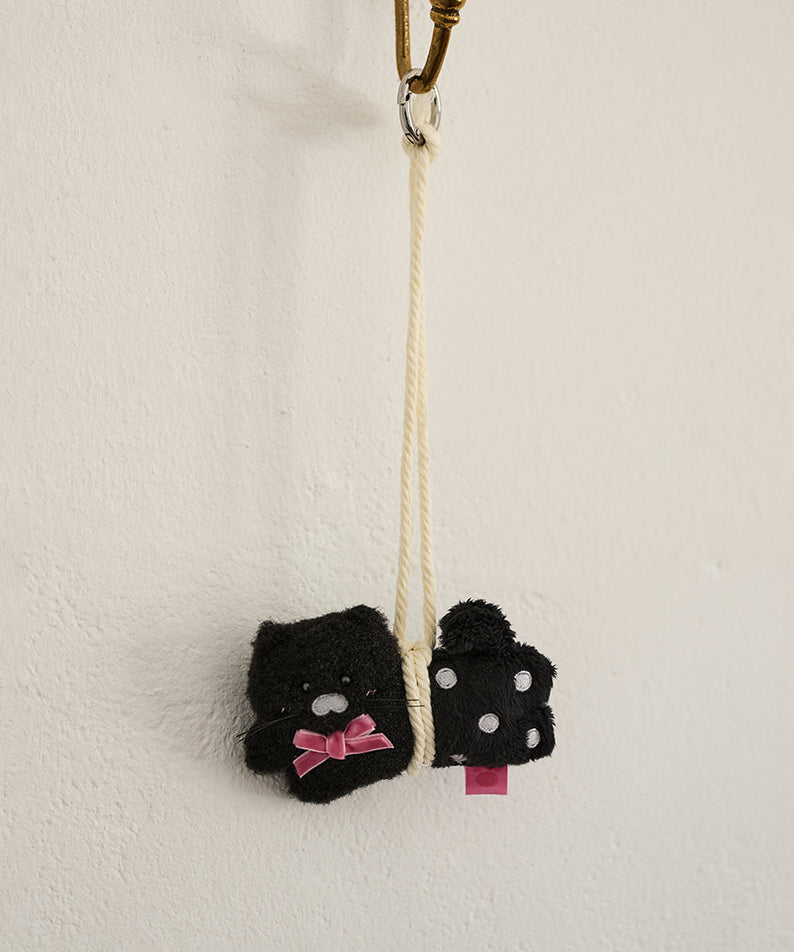 Black Plush Chunsik - Authentic Kakao Friends from Korea | Koolseoul