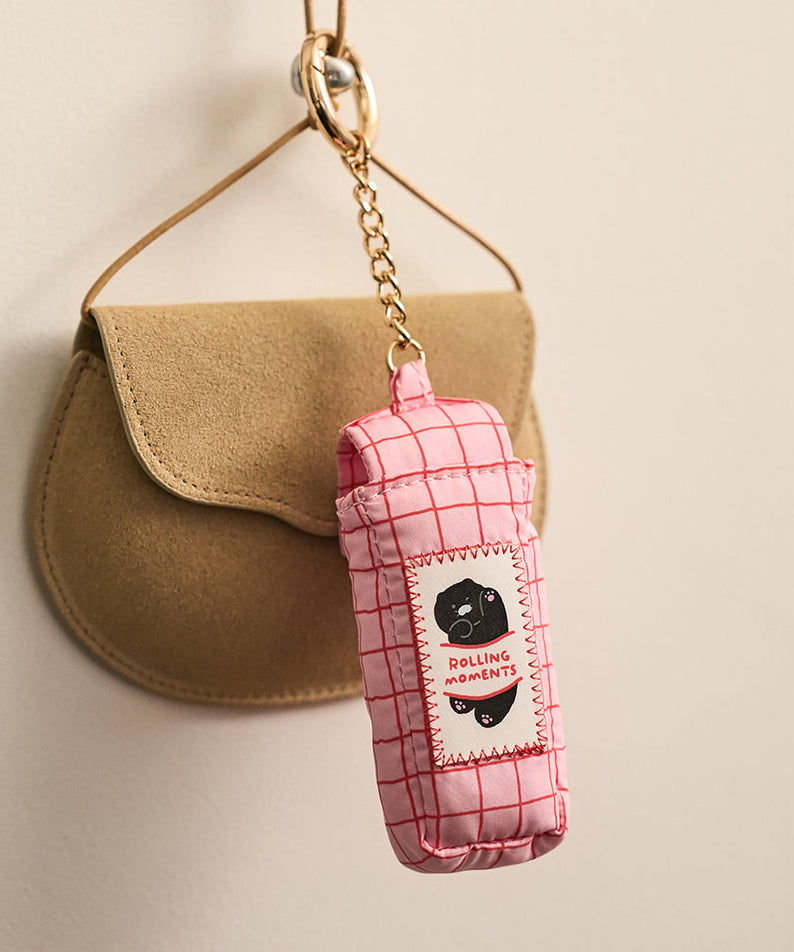 Black Baume Levres Keychain Chunsik - Korean kawaii Kakao Friends | Koolseoul