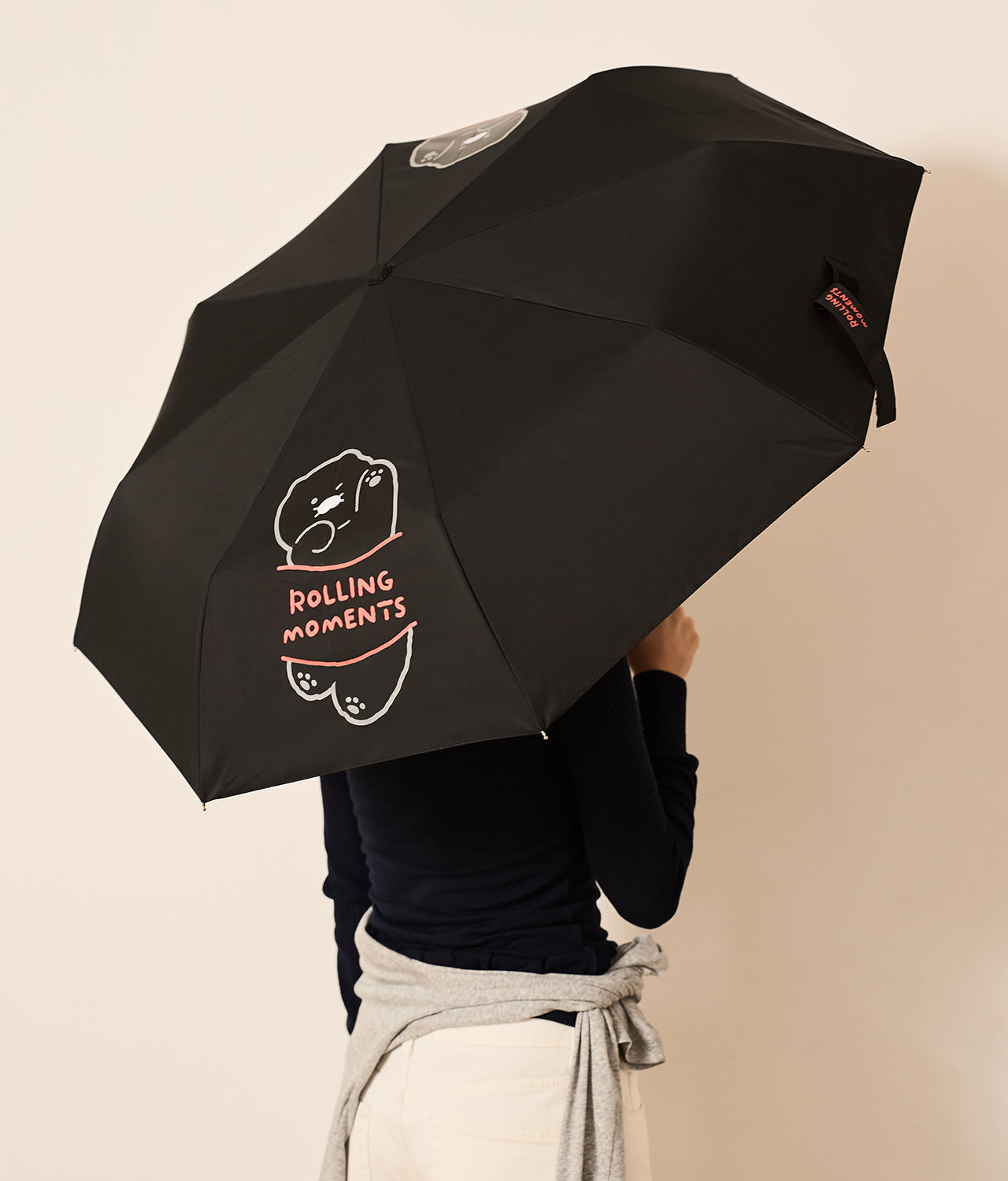 Black MiniPochette Umbrella Chunsik - Korean kawaii Kakao Friends | Koolseoul