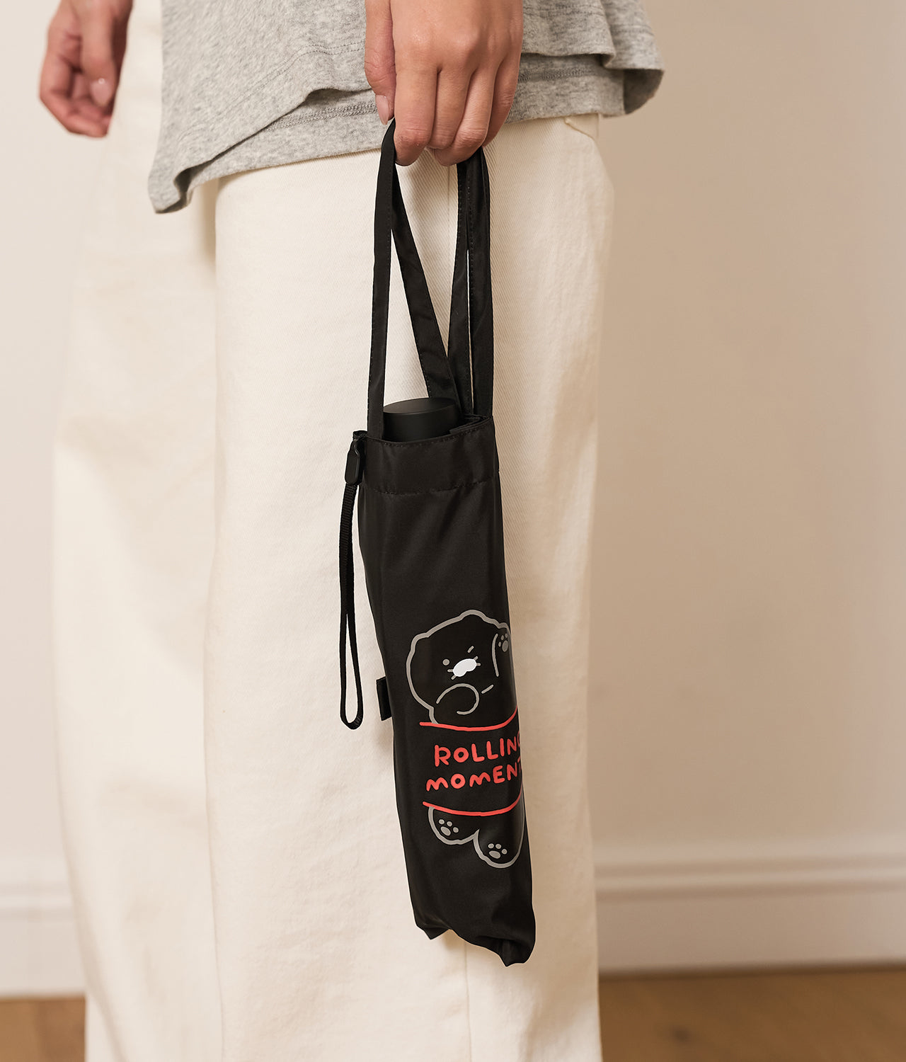 Black MiniPochette Umbrella Chunsik - Korean kawaii Kakao Friends | Koolseoul