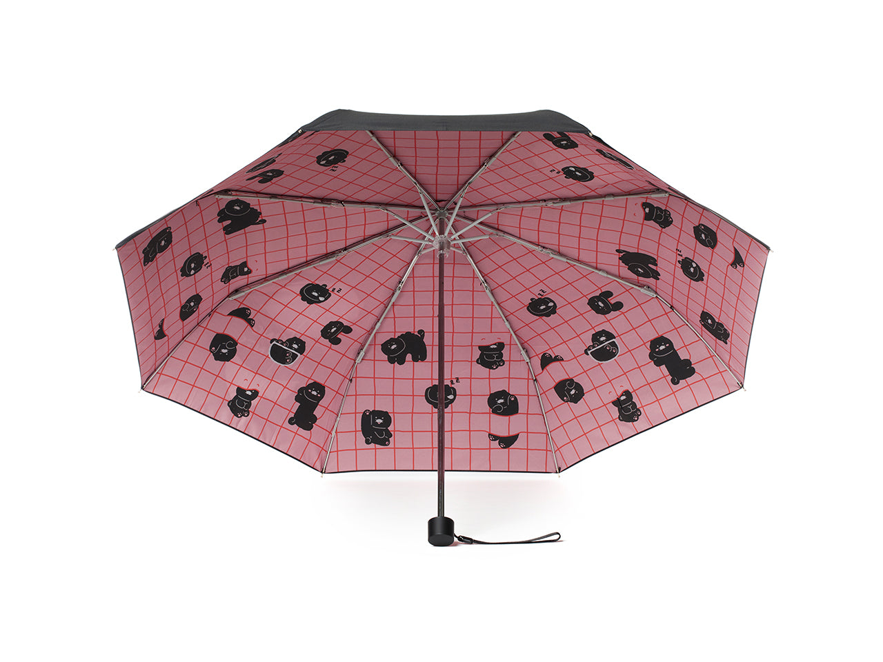 Black MiniPochette Umbrella Chunsik - Authentic Kakao Friends from Korea | Koolseoul