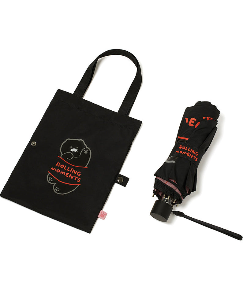 Black MiniPochette Umbrella Chunsik - Korean kawaii Kakao Friends | Koolseoul