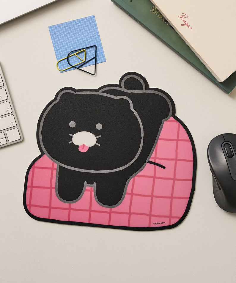 Black Mouse Pad Chunsik - Korean kawaii Kakao Friends | Koolseoul