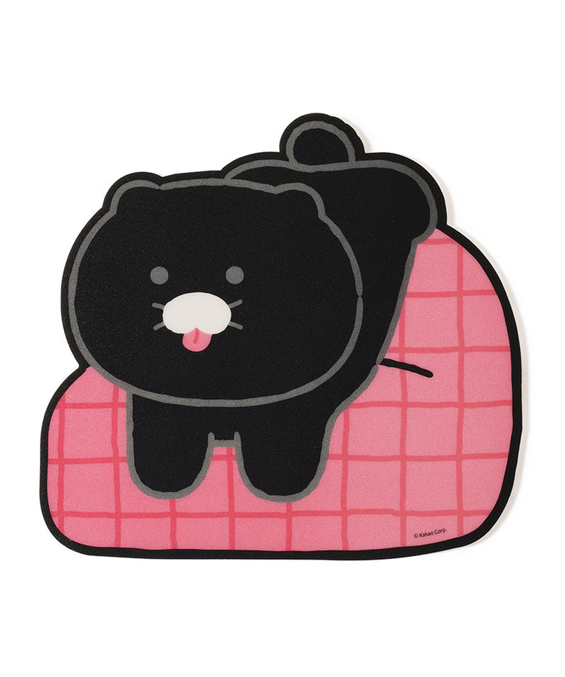 Black Mouse Pad Chunsik - Official Kakao Friends merchandise | Koolseoul