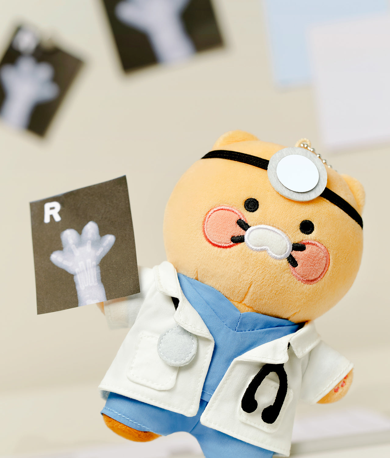 Keychain Plush Chunsik - Authentic Kakao Friends from Korea | Koolseoul