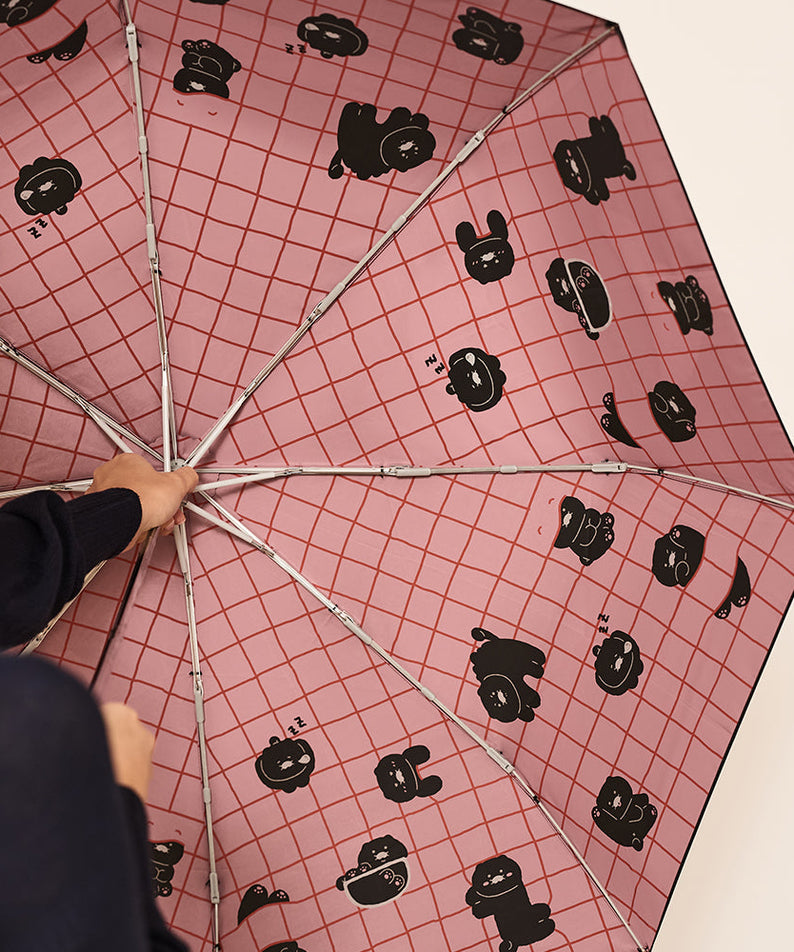 Black MiniPochette Umbrella Chunsik - Authentic Kakao Friends from Korea | Koolseoul