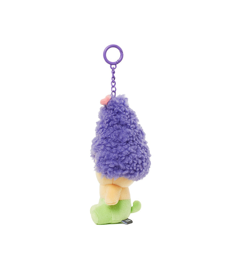 Purple Keychain Plush Chunsik - Korean kawaii Kakao Friends | Koolseoul