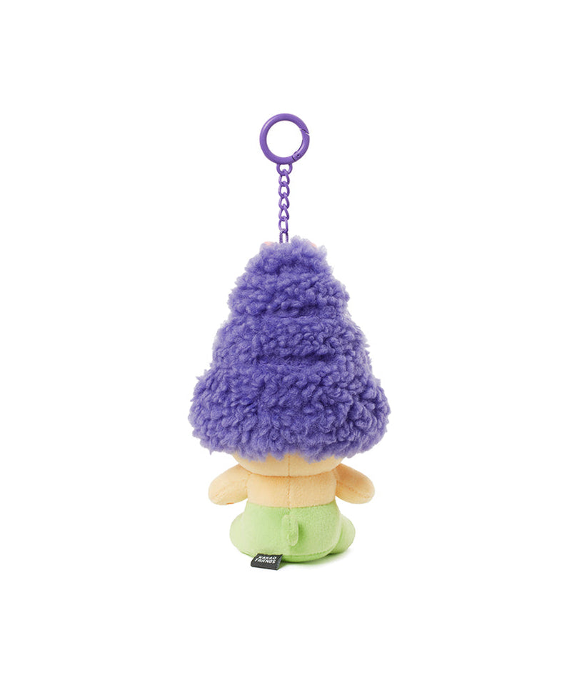 Purple Keychain Plush Chunsik - Korean kawaii Kakao Friends | Koolseoul