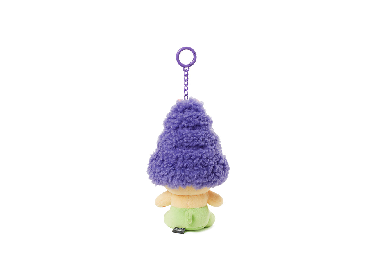 Purple Keychain Plush Chunsik - Korean kawaii Kakao Friends | Koolseoul