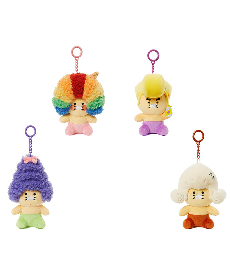 Purple Keychain Plush Chunsik - Official Kakao Friends merchandise | Koolseoul