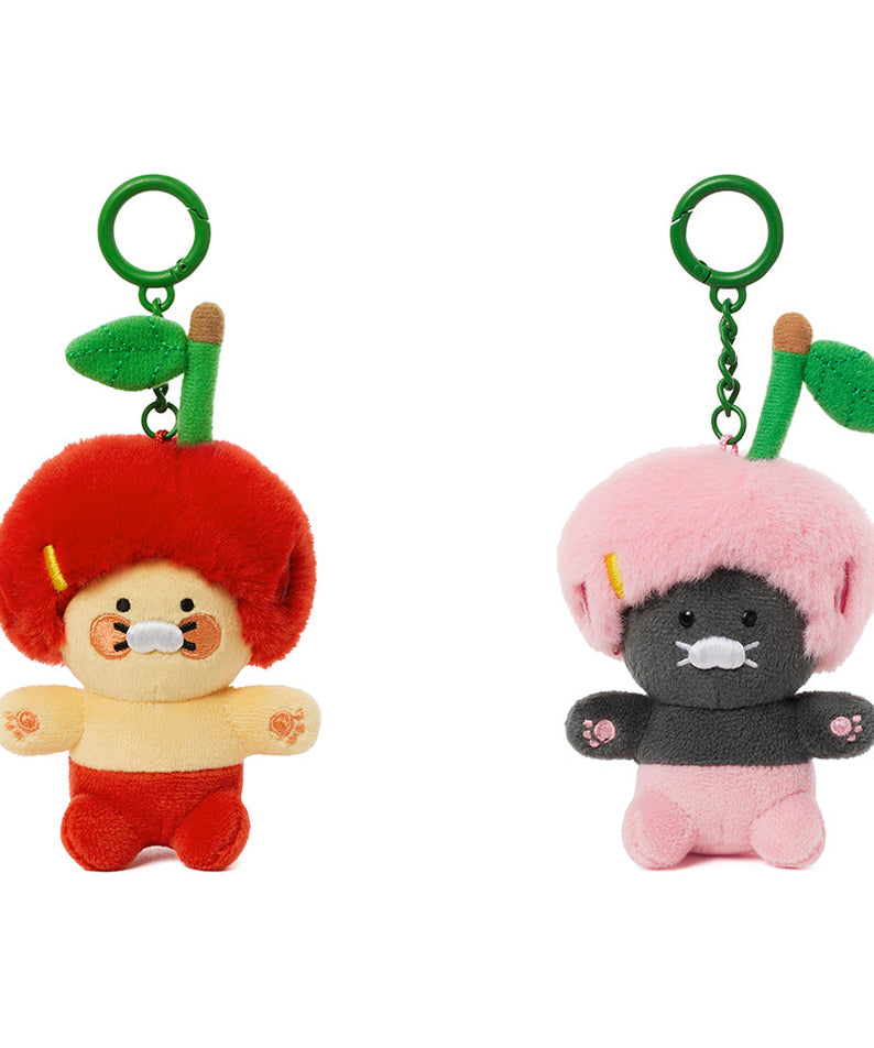 Red Keychain Plush Chunsik - Korean kawaii Kakao Friends | Koolseoul