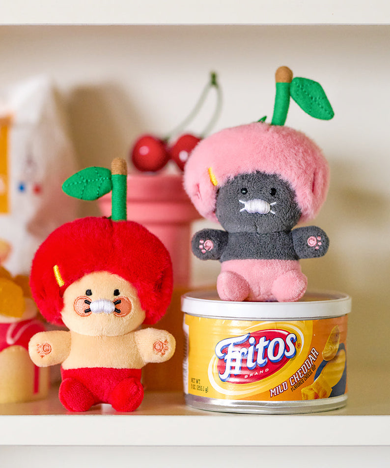 Red Keychain Plush Chunsik - Official Kakao Friends merchandise | Koolseoul