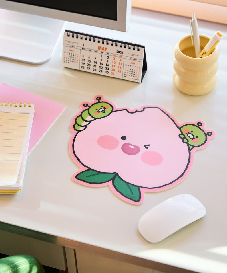 Mouse Pad Apeach - Authentic Kakao Friends from Korea | Koolseoul