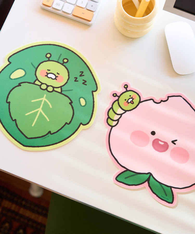 Mouse Pad Apeach - Authentic Kakao Friends from Korea | Koolseoul