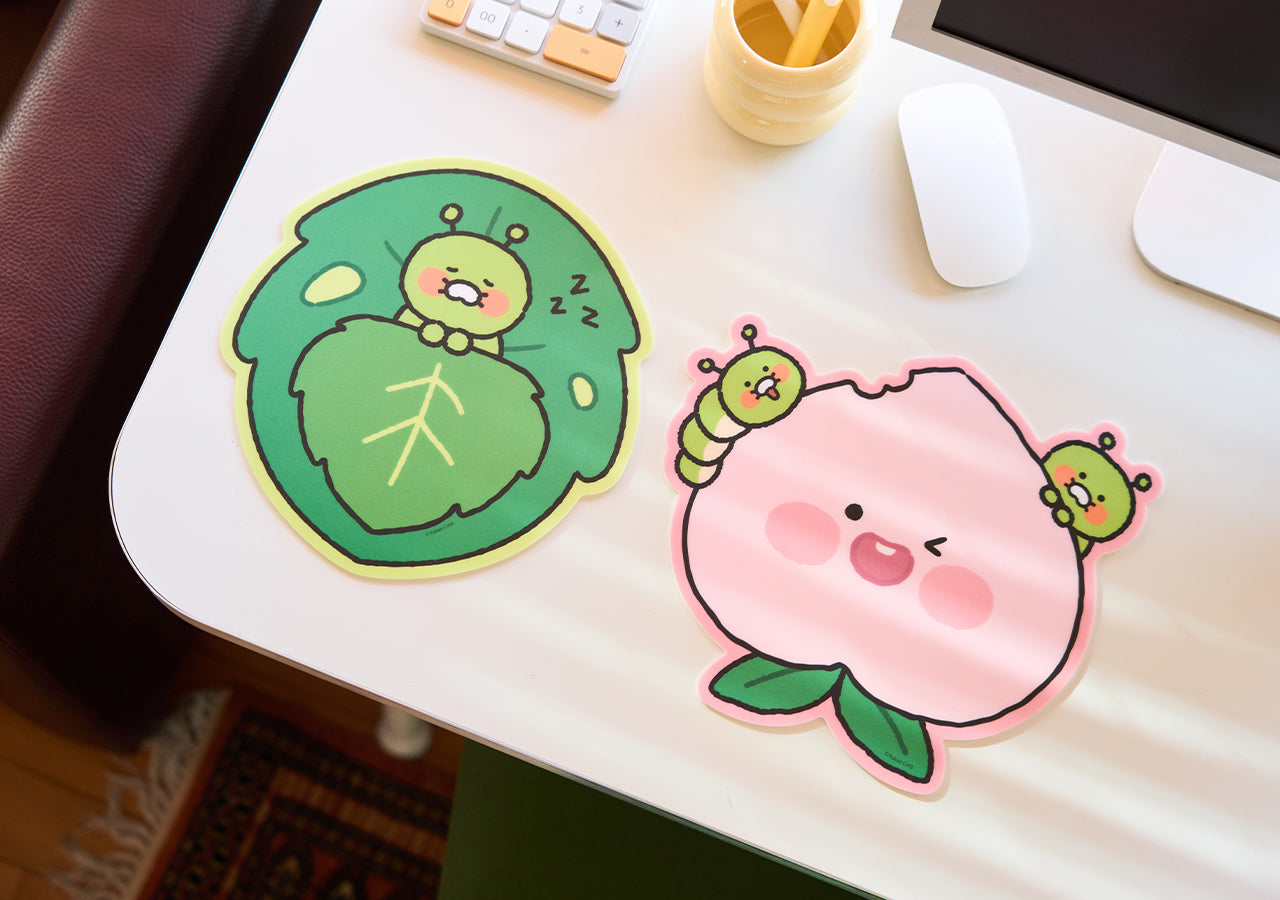 Mouse Pad Apeach - Authentic Kakao Friends from Korea | Koolseoul