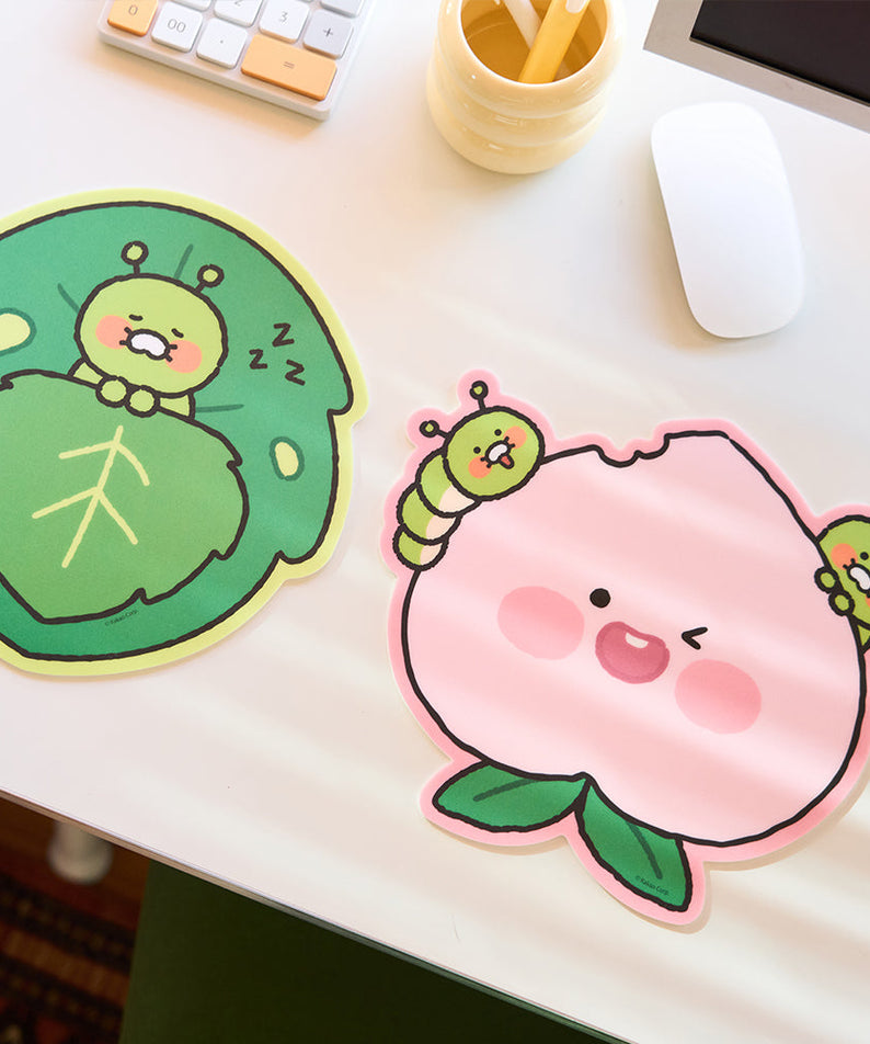 Mouse Pad Apeach - Authentic Kakao Friends from Korea | Koolseoul
