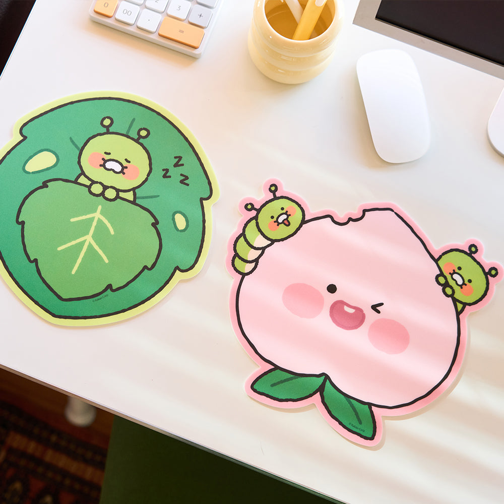 Mouse Pad Apeach - Authentic Kakao Friends from Korea | Koolseoul