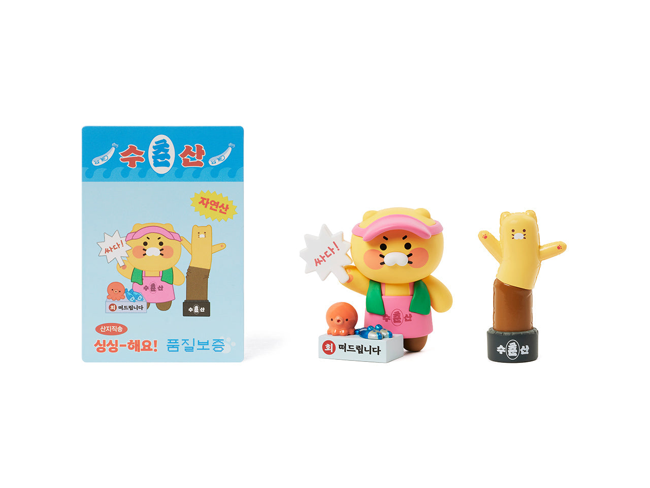 Figurine Chunsik (4 1) - Authentic Kakao Friends from Korea | Koolseoul