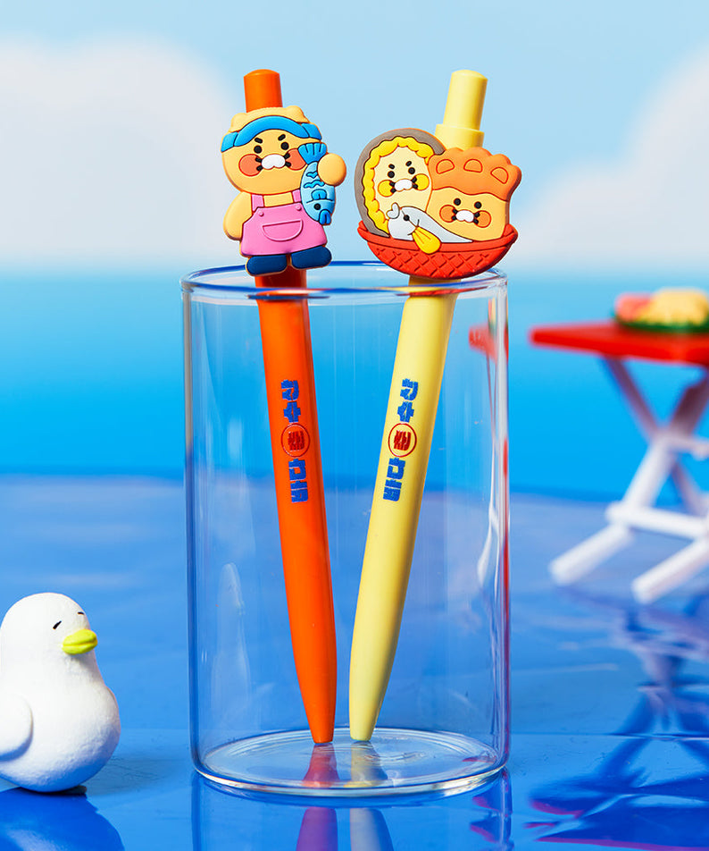 2P Set Chunsik Pen - Korean kawaii Kakao Friends | Koolseoul