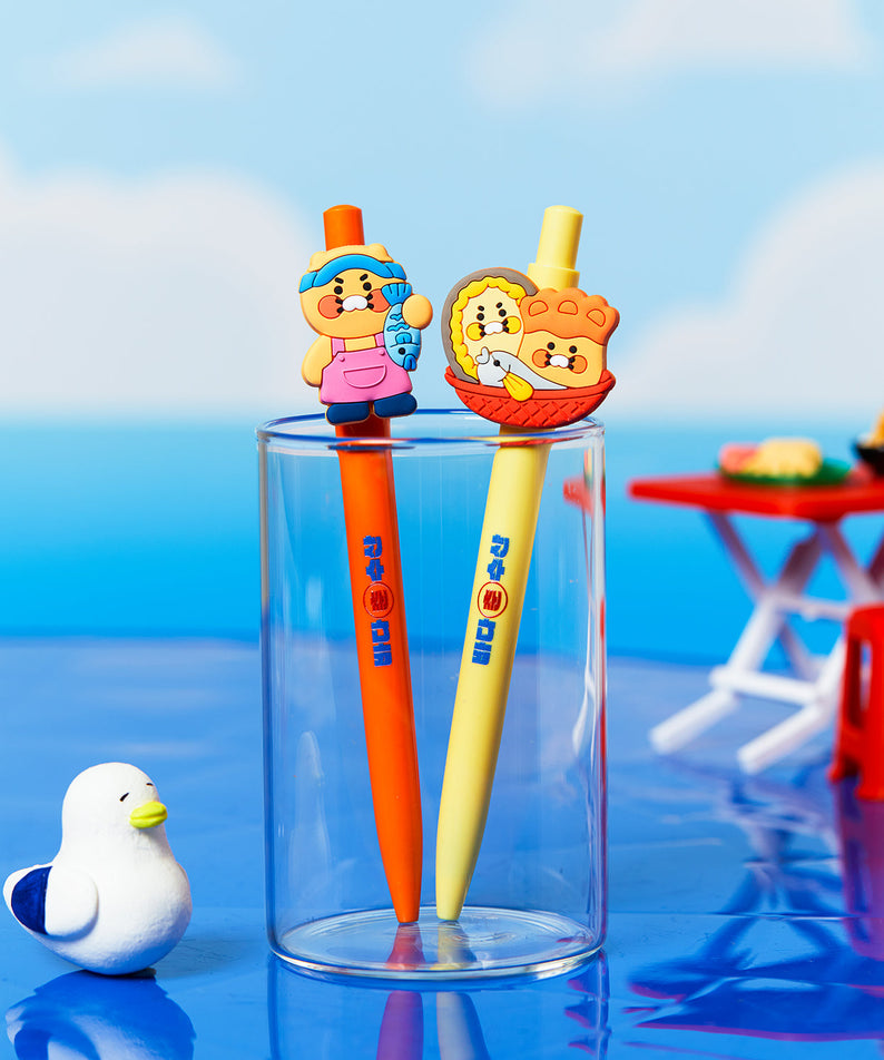 2P Set Chunsik Pen - Authentic Kakao Friends from Korea | Koolseoul