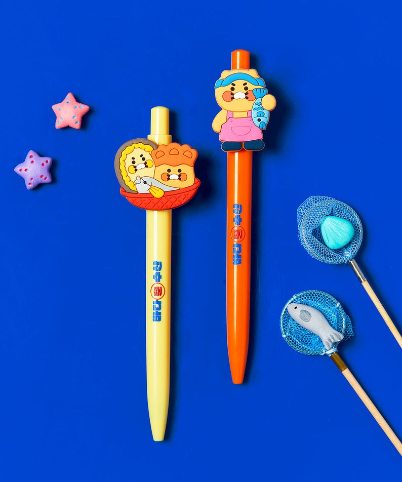 2P Set Chunsik Pen - Authentic Kakao Friends from Korea | Koolseoul