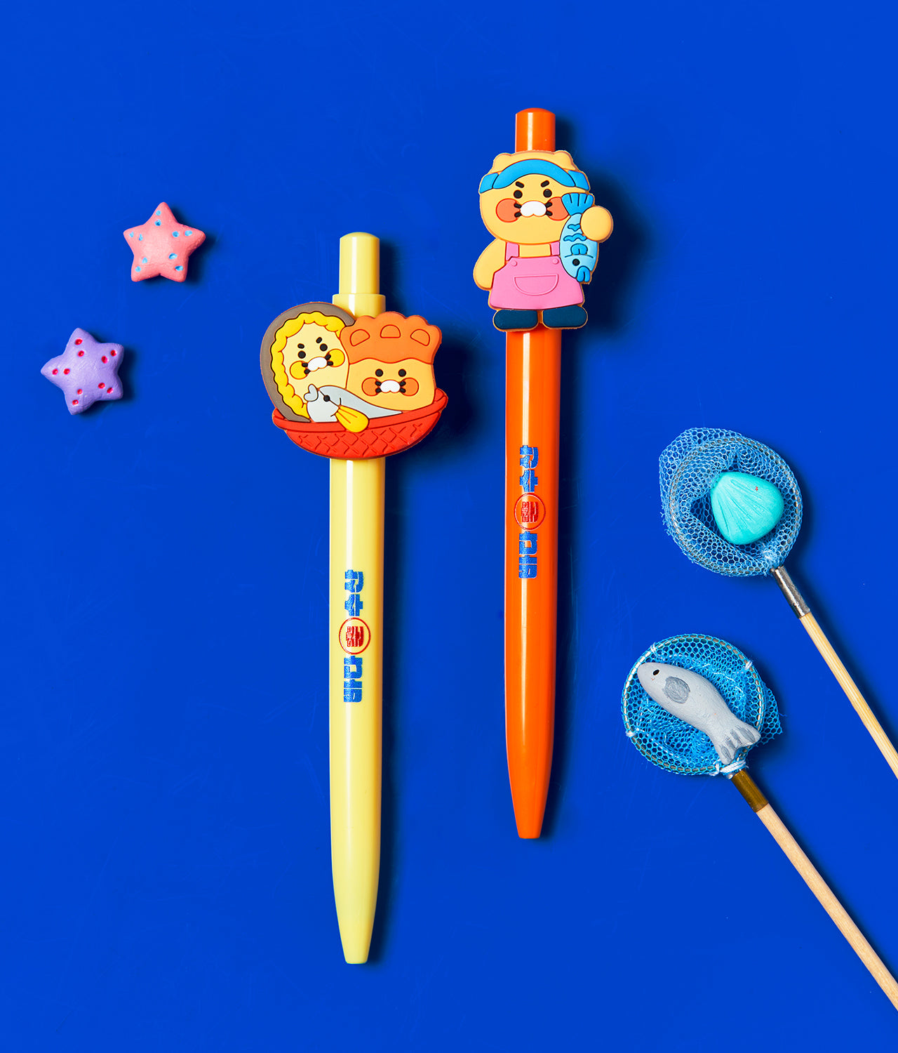 2P Set Chunsik Pen - Authentic Kakao Friends from Korea | Koolseoul