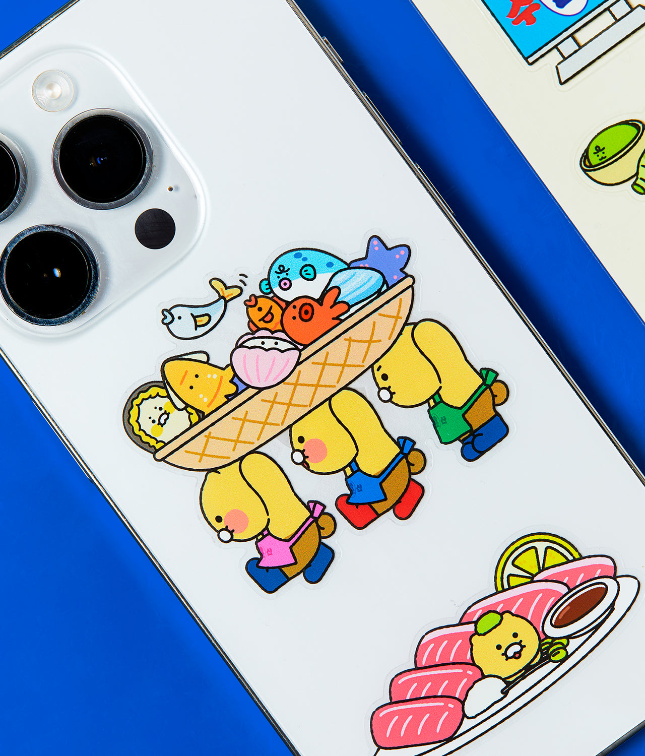 TransparentAutocollant Friends Sticker - Authentic Kakao Friends from Korea | Koolseoul