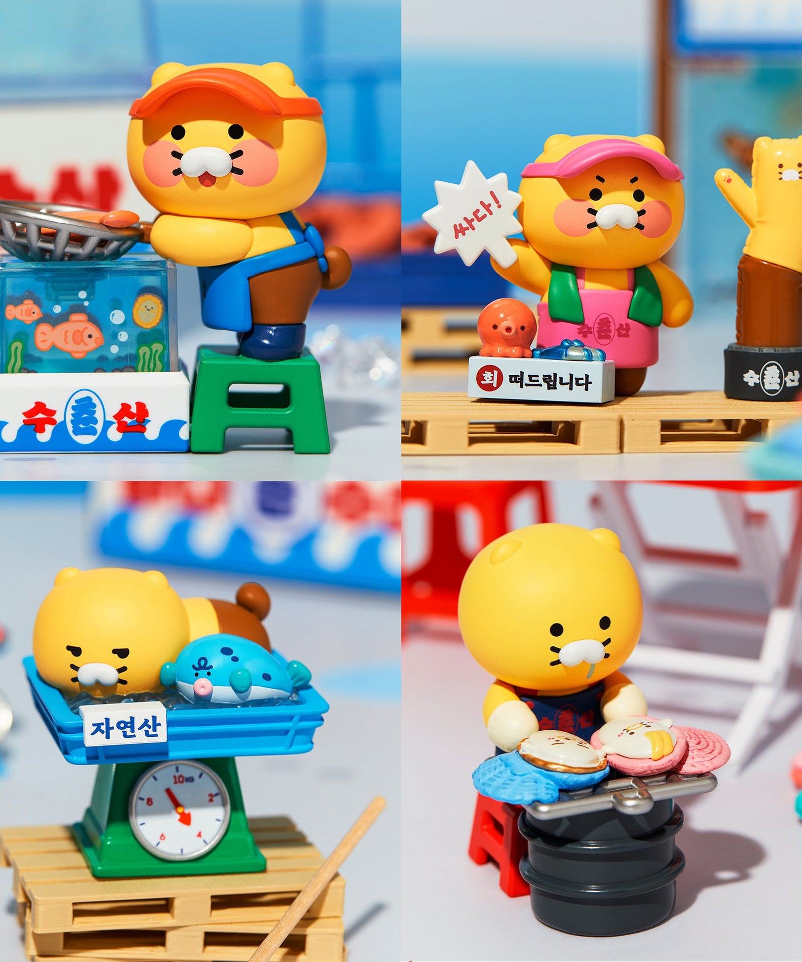 Figurine Chunsik (4 1) - Official Kakao Friends merchandise | Koolseoul