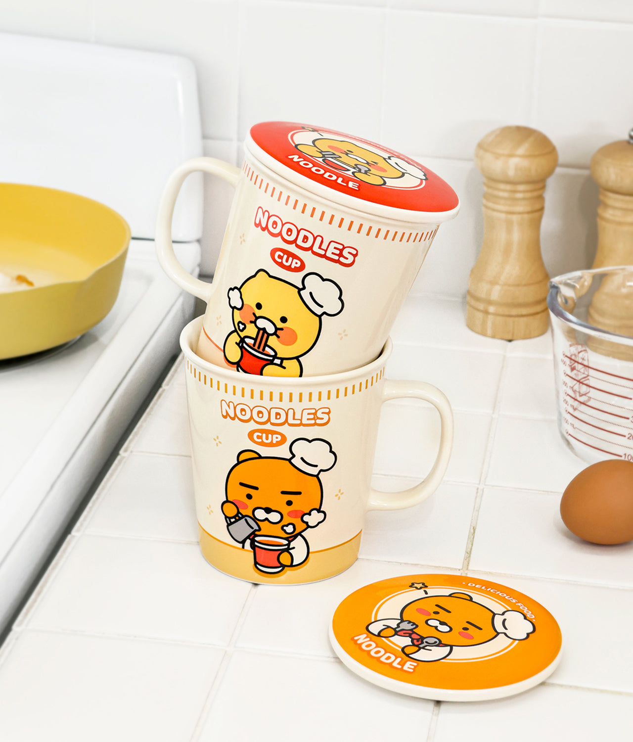 Ceramique Ryan Tableware - Korean kawaii Kakao Friends | Koolseoul