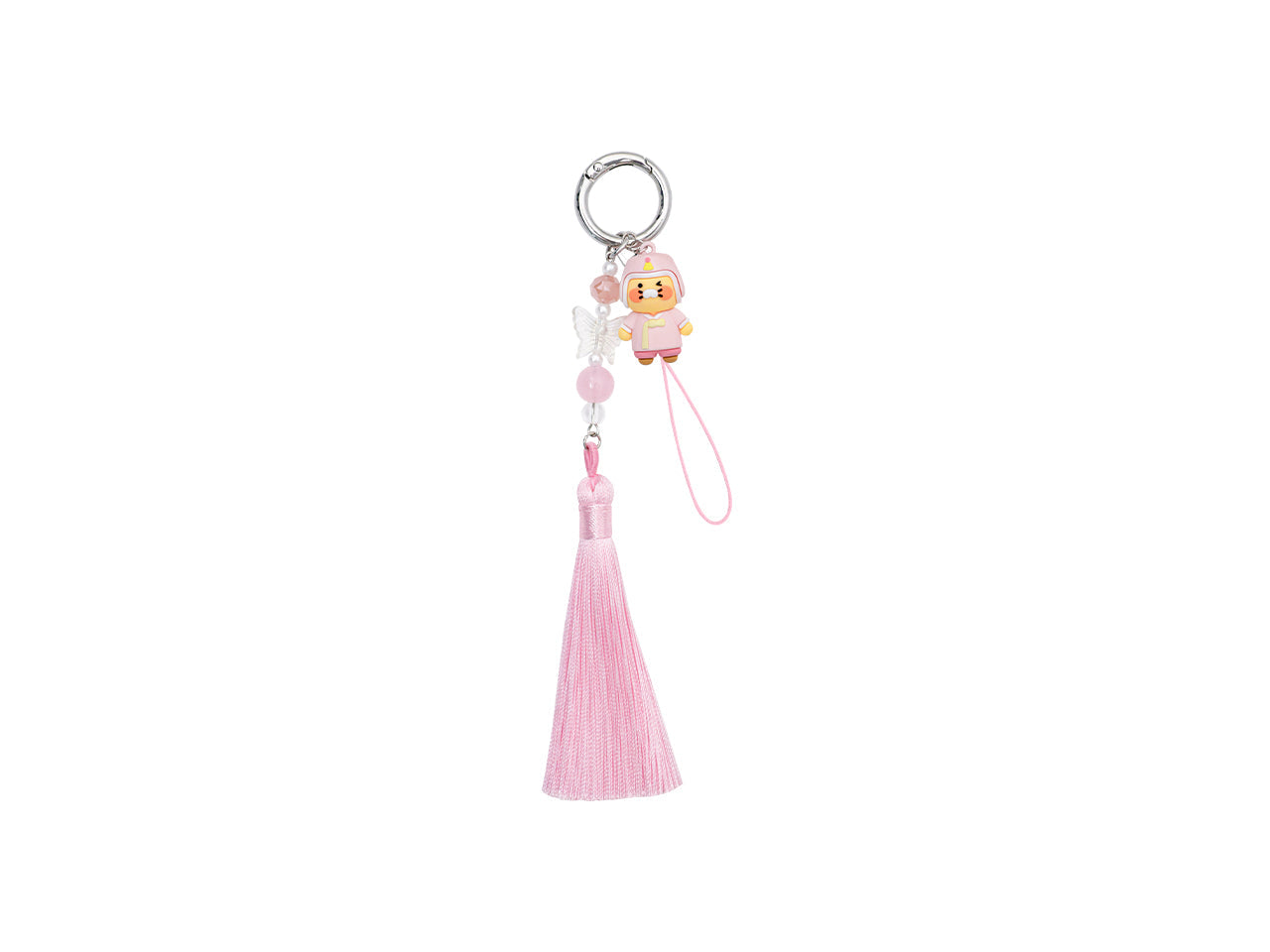 Chunsik Figurine Rose Keychain - Korean kawaii Kakao Friends | Koolseoul