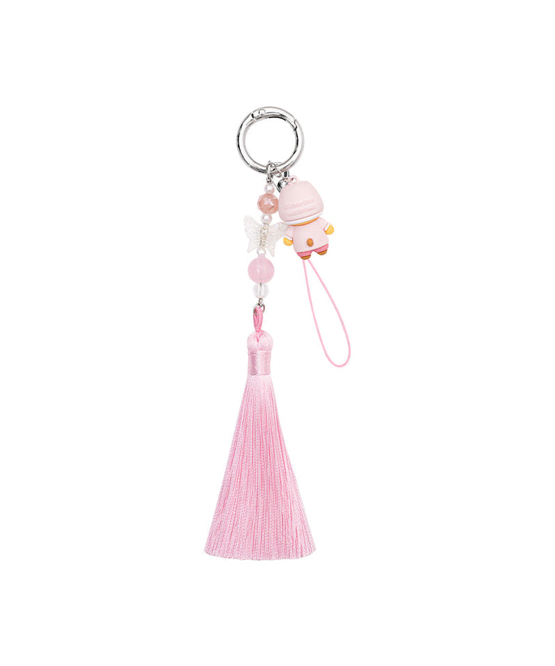 Chunsik Figurine Rose Keychain - Official Kakao Friends merchandise | Koolseoul