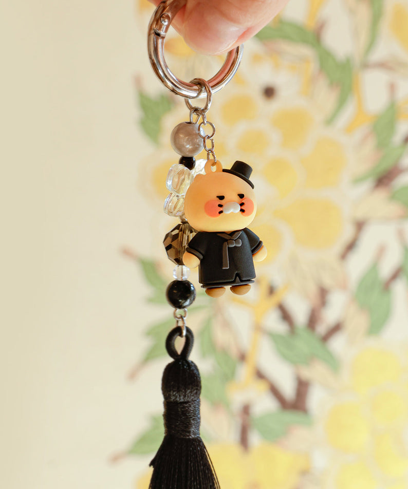 Chunsik Figurine Keychain - Official Kakao Friends merchandise | Koolseoul