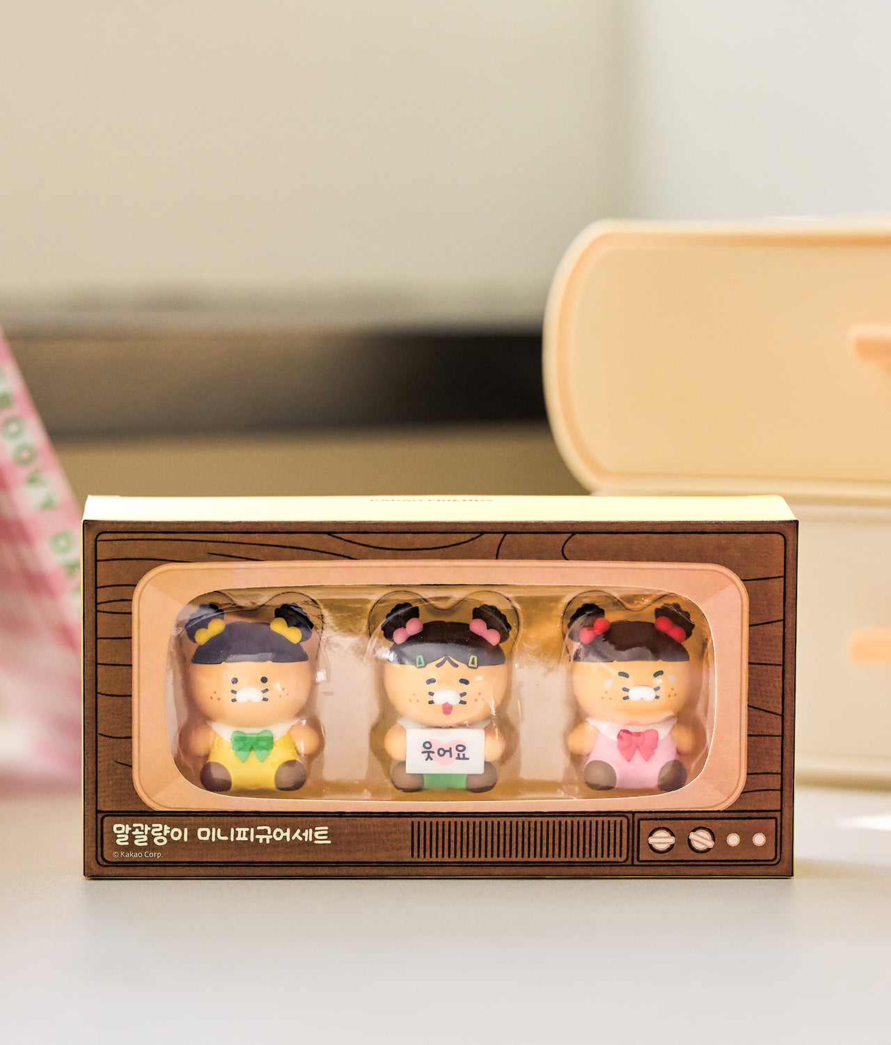MiniFigurineSet Chunsik Figurine - Korean kawaii Kakao Friends | Koolseoul