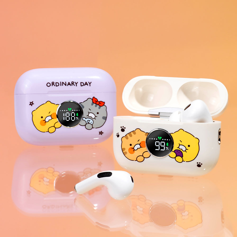 Friends Blue Purple Headphones - Korean kawaii Kakao Friends | Koolseoul