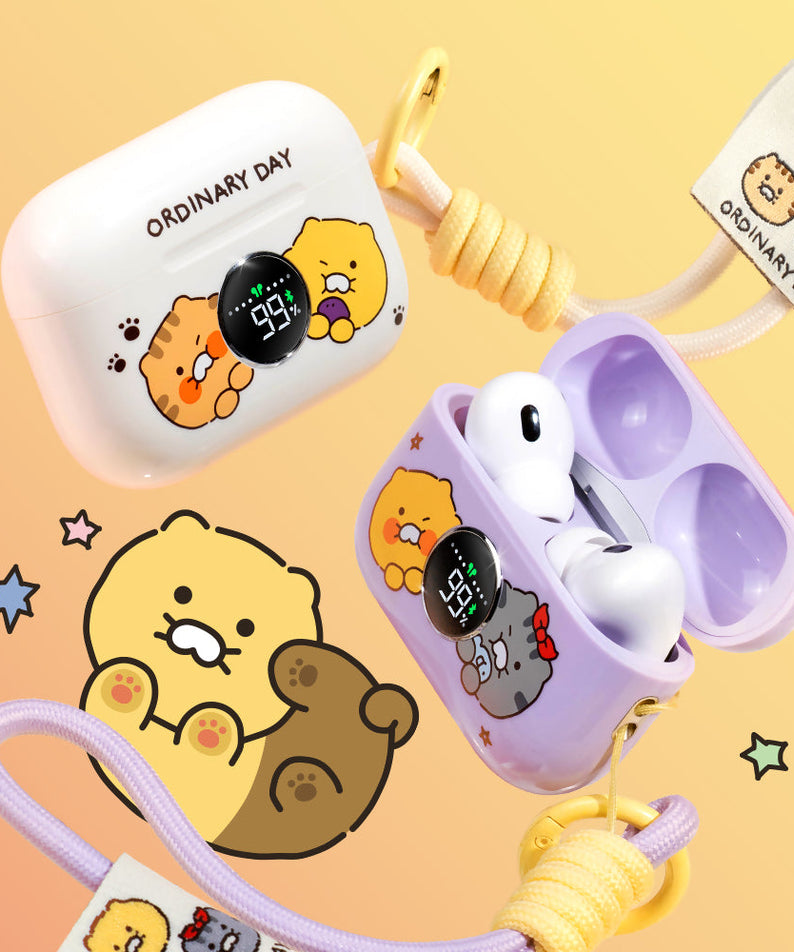 Friends Blue Purple Headphones - Official Kakao Friends merchandise | Koolseoul