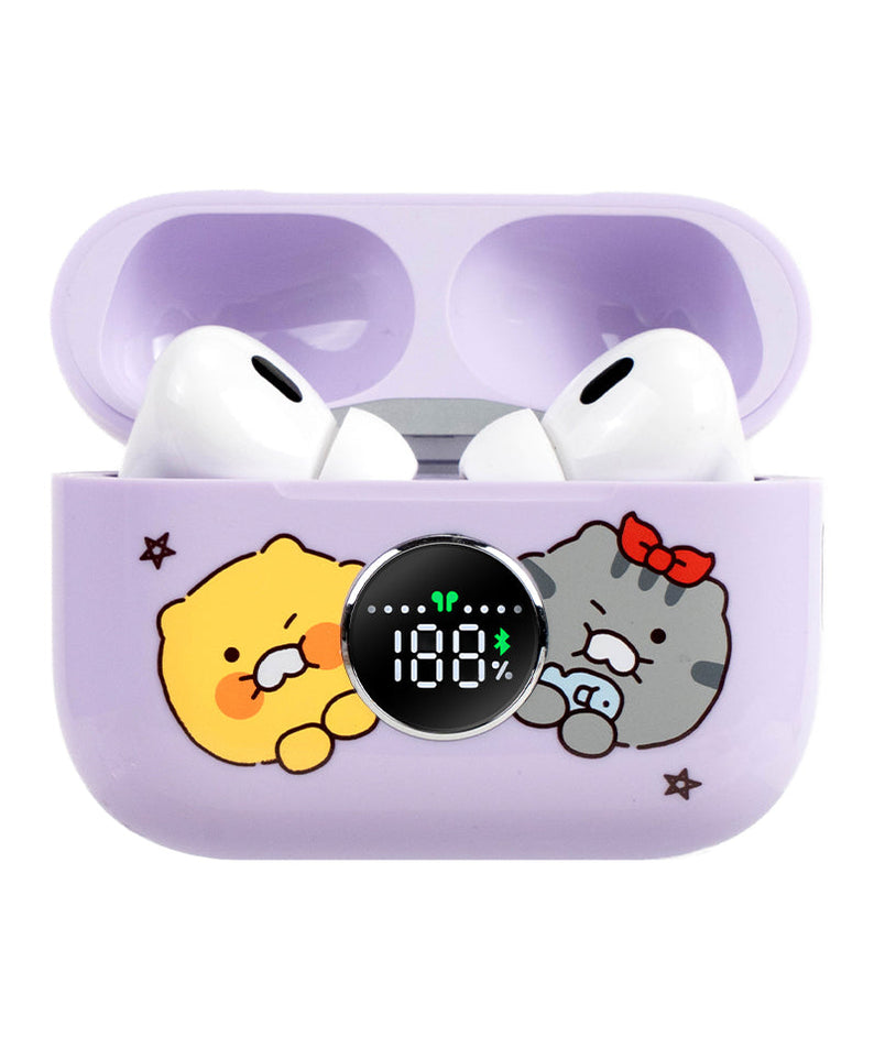 Friends Blue Purple Headphones - Authentic Kakao Friends from Korea | Koolseoul